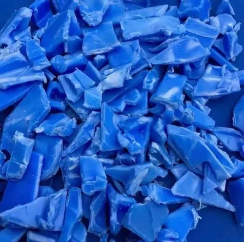 HDPE Blue Drum Scrap